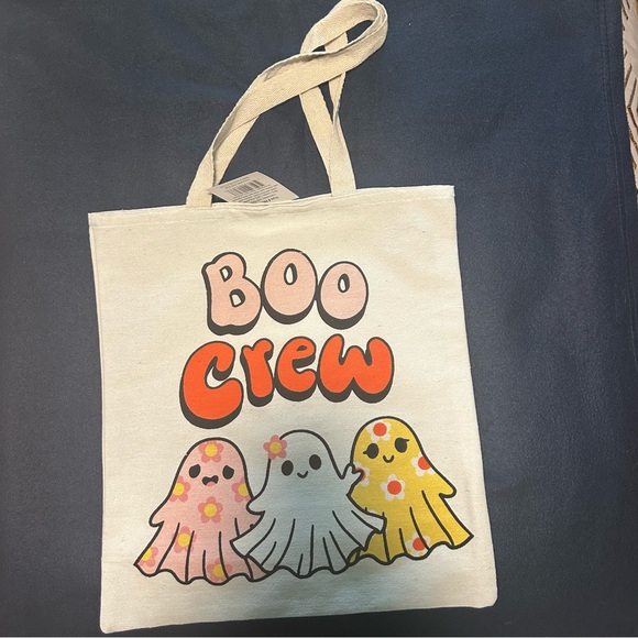 Other - NWT Boo Crew Ghost Tote Bag 14x16